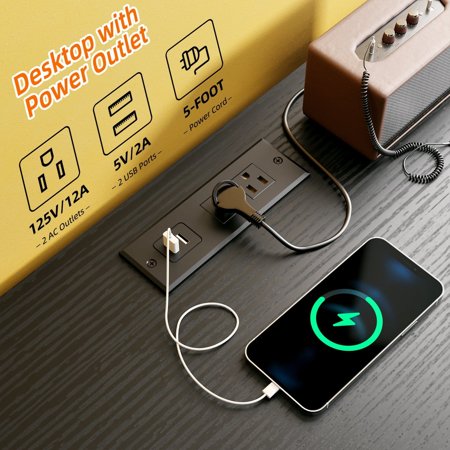 TOMNK White Dresser TV Stand for 59 inch TV, Entertainment Center with LED Lights & Charging Station, Chest of Drawers with 11 Fabric Drawers and Open Shelves for Living Room, Hallway, Wood Top